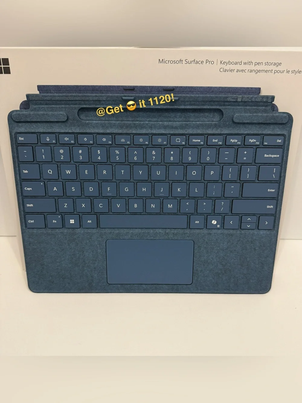 Microsoft Surface Pro Keyboard with Pen Storage - Sapphire for Pro 13